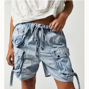 NWOT Free People Moon Bay Parachute Shorts M,L